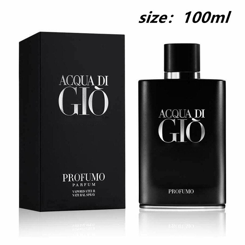 French Fragrance Charm Men's Cologne Fresh and Long Lasting Eau De Toilette