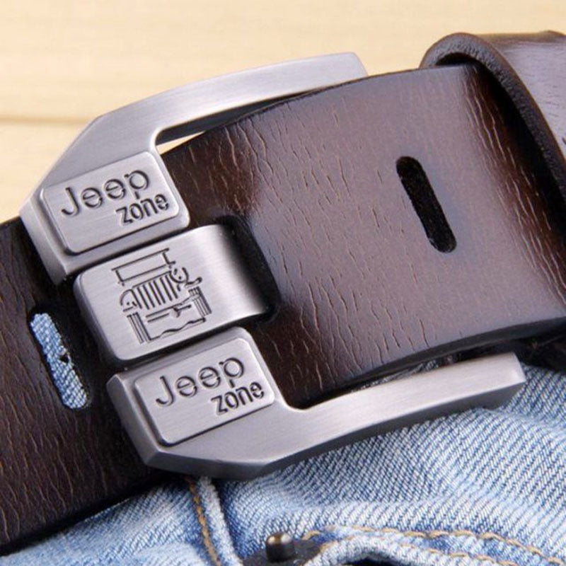 Genuine Leather for Men High Quality Jeans Belt Strap Luxury Brand Pin Buckle Men's Business Belts Cummerbunds Ceinture Homme