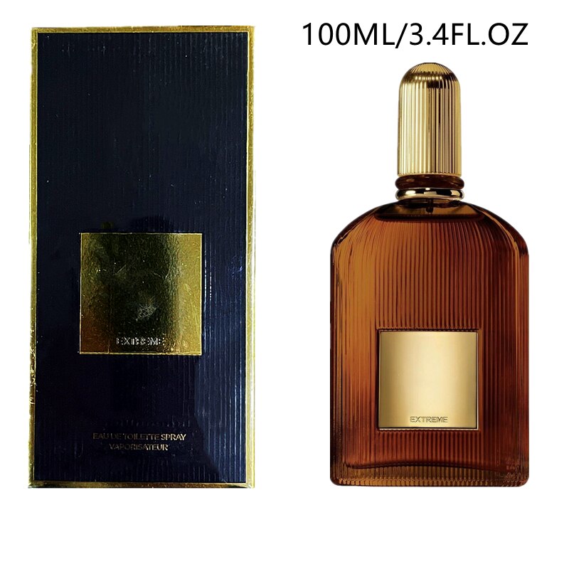 French Fragrance Charm Men's Cologne Fresh and Long Lasting Eau De Toilette