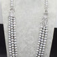 Magnifique collier Perles de culture D'Akoya yeux animal Émeraude argent 925/1000e