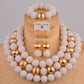 Ensemble Bijoux Fantaisie Collier Boucles d'oreilles Bracelet