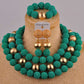 Ensemble Bijoux Fantaisie Collier Boucles d'oreilles Bracelet