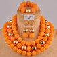 Ensemble Bijoux Fantaisie Collier Boucles d'oreilles Bracelet