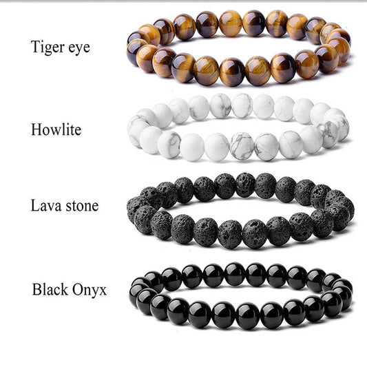 Bracelet Onyx Tigré