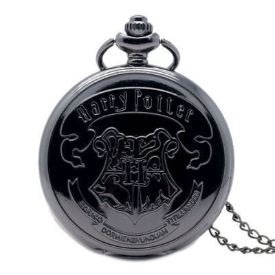 Retro Bronze watches School H Quartz Pocket Watch Analog Necklace Pendant Chain Women Mens relogio Montres with Gifts Accessory