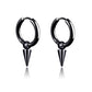 New Popular 1Pair Stainless Steel Ear Stud/Ear Clip Dangle Earrings For Men/Women Punk Black Piercing Fake Earrings Jewelry Gift