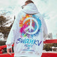 Hiver And Winter Fashion Oversize Long-sleeved Warm Plus Velvet Sweater Loose Anime Print Fat Plus Size Men's Hoodie Couple Top