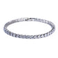 Bracelet de Tennis Zircon Acier inoxydable 4 mm