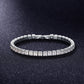 Bracelet de Tennis Zircon Acier inoxydable 4 mm